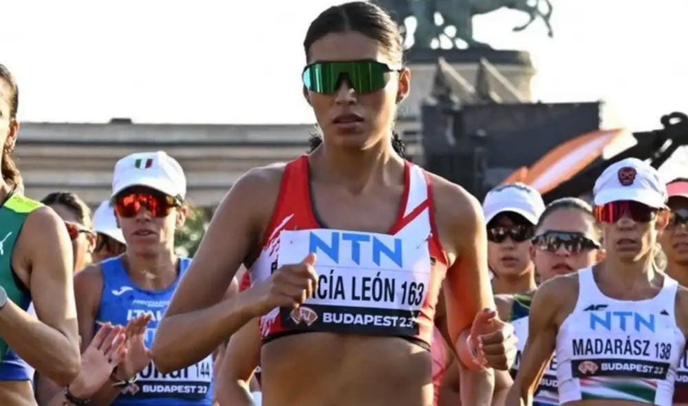 Kimberly García ya se encuentra clasificada para los Juegos Olímpicos París 2024. Foto: Twitter/World Athletics