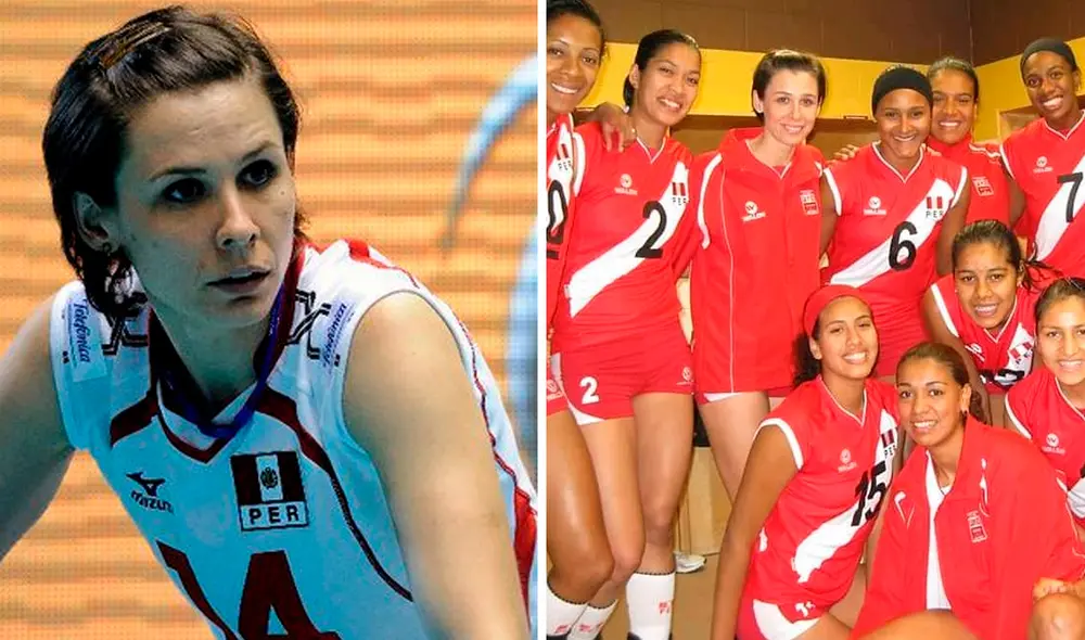 Elena Keldibekova aseguró que no hay buenas armadoras en la selección peruana de vóley. Foto: composición LR/Elena Keldibekova/Facebook/Instagram