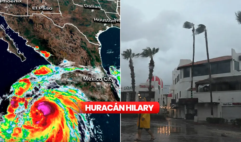 El presidente de México, Andrés Manuel López Obrador, afirmó que las autoridades están auxiliando a la población en Baja California Sur. Foto: composición LR/ANDINA/CNNE