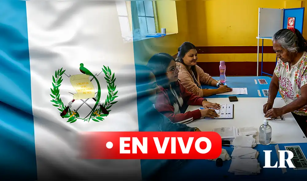 Sigue el conteo de votos de las elecciones de Guatemala 2023. Foto: composición LR/AFP