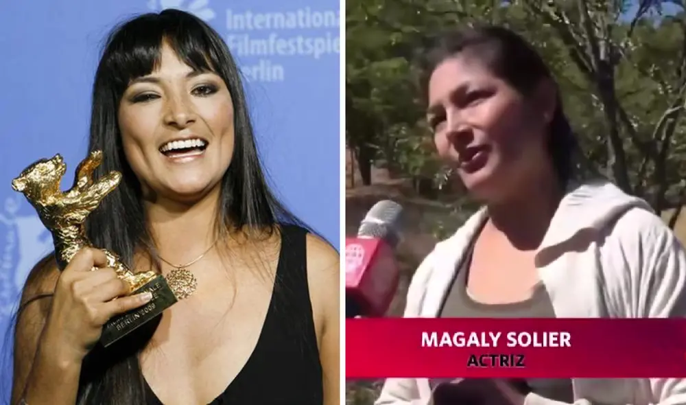 Magaly Solier está impedida de ver a sus hijos tras una denuncia interpuesta por su esposo. Foto: composición LR/América TV/difusión - Video: América TV