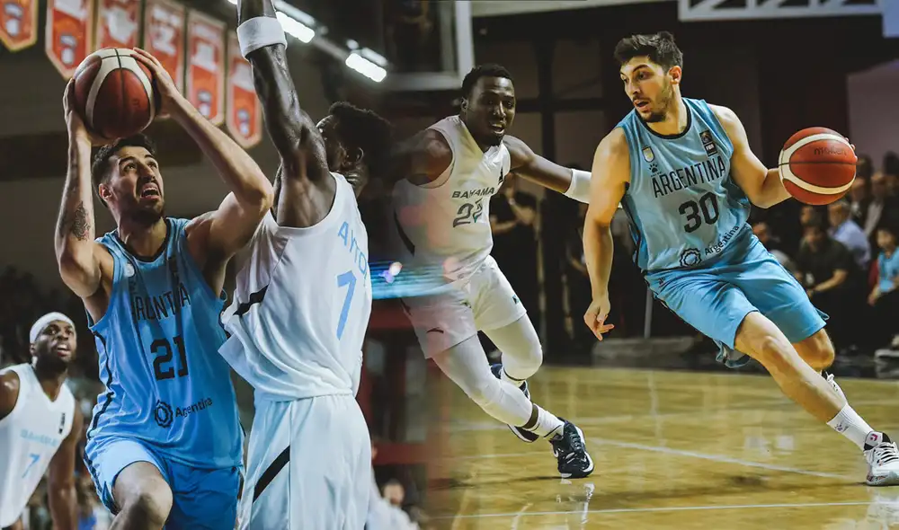 Repasa el minuto de la final del Preolímpico de Básquet 2023 entre Argentina vs. Bahamas EN VIVO. Foto: composición LR/Argentina Básquet Repasa el minuto de la final del Preolímpico de Básquet 2023 entre Argentina vs. Bahamas EN VIVO. Foto: composición LR/Argentina Básquet
