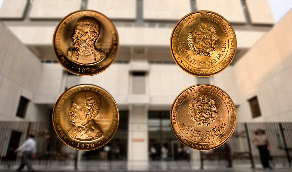 Si bien son monedas antiguas, el BCRP recién las ha puesto a la venta. Foto: ComposicionLR/Andina/BCRP