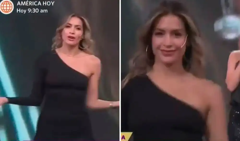 Así respondió Milett Figueroa a acusación de conductora argentina. Foto: composición LR/capturas de América TV