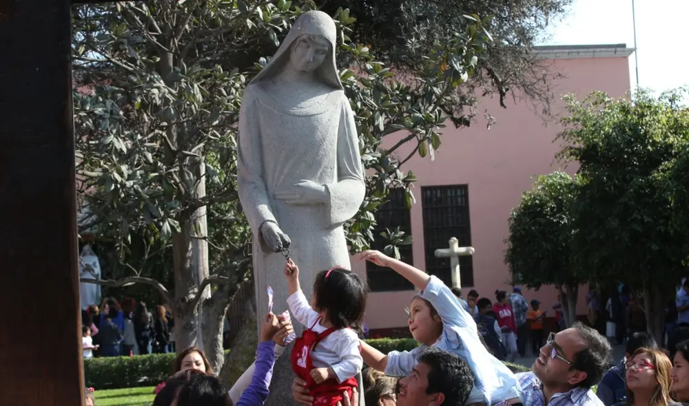 Santa limeña es venerada a nivel nacional e internacional, por su fe, carácter y ejemplo de vida. Foto: Andina