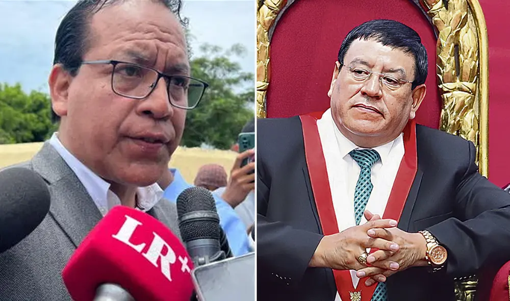 Sánchez Palomino fue ministro de Pedro Castillo, dejó el cargo tras el intento de golpe de Estado del 7 de diciembre del 2022. Foto: composición LR Sánchez Palomino fue ministro de Pedro Castillo, dejó el cargo tras el intento de golpe de Estado del 7 de diciembre del 2022. Foto: composición LR