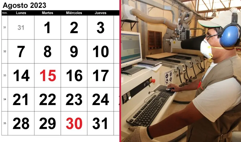 Te contamos todos los detalles respecto a este martes 29 de agosto, un día antes del feriado en homenaje a Santa Rosa de Lima. Foto: composición LR/calendarpedia/Andina