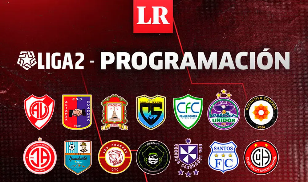 Conoce la programación, horarios y canales para ver la fecha 21 de la Liga 2. Foto: composición/La República