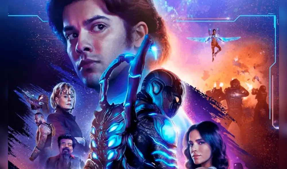 El pasado 18 de agosto de 2023 se estrenó 'Blue Beetle'. Foto: 20minutos