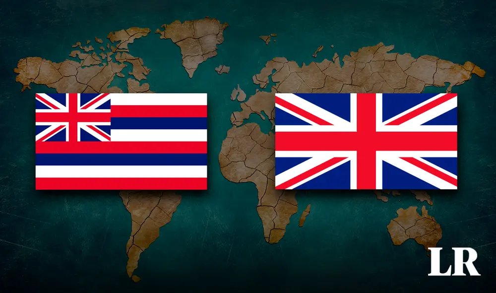 Se trata de la única bandera estadounidense que incluye al Union Jack en la suya. Foto: composición de Fabrizio Oviedo/La República/Freepik Se trata de la única bandera estadounidense que incluye al Union Jack en la suya. Foto: composición de Fabrizio Oviedo/La República/Freepik