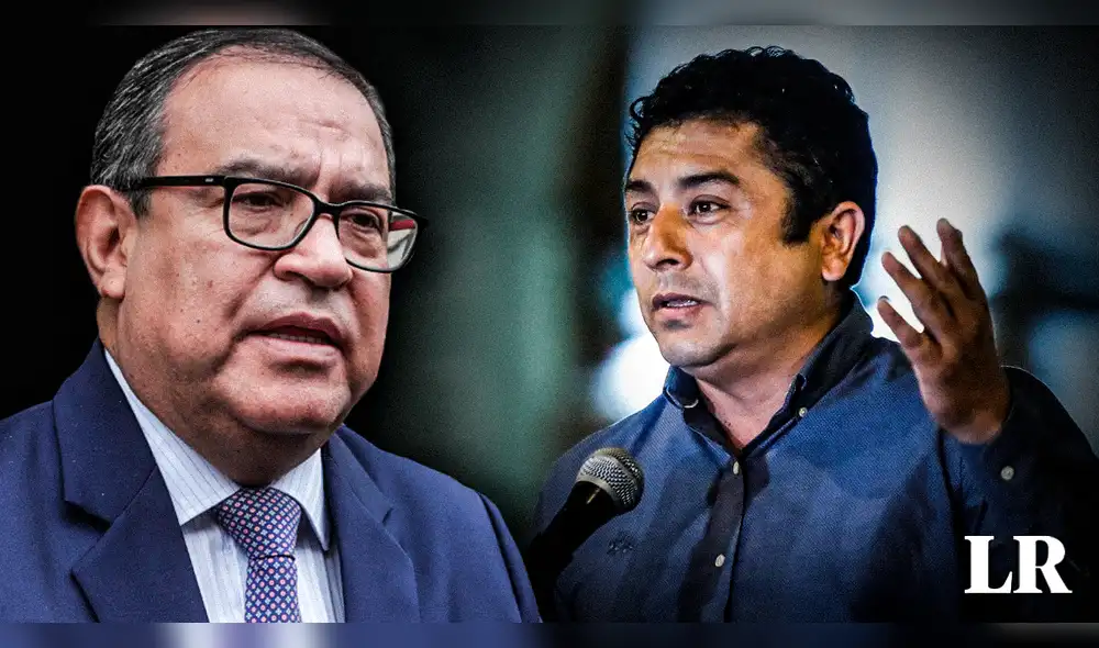 Alberto Otárola se refirió sobre caso Los Operadores de la Reconstrucción que involucra a asesores del congresista Guillermo Bermejo. Foto: composición LR/Fabrizio Oviedo