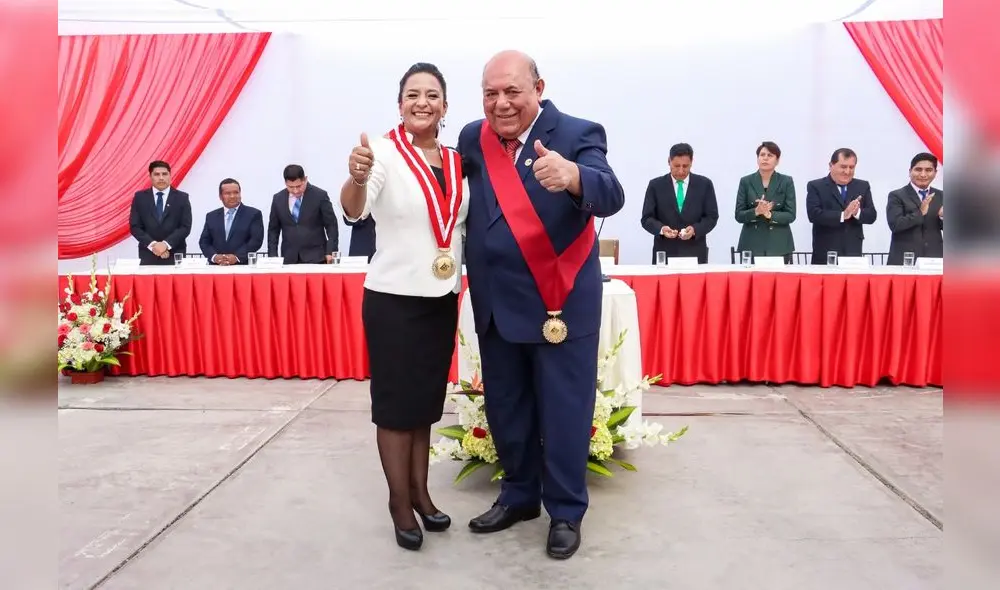 Pasado. En enero Liliana Velazco y Luis Torres eran aliados para sacar adelante la gestión regional. Con el tiempo se separaron y se criticaron mutuamente.
