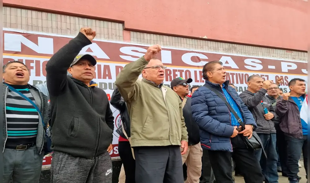 Trabajadores CAS inician huelga en diferentes regiones del Perú. Foto y Video: Rosario Rojas/La República