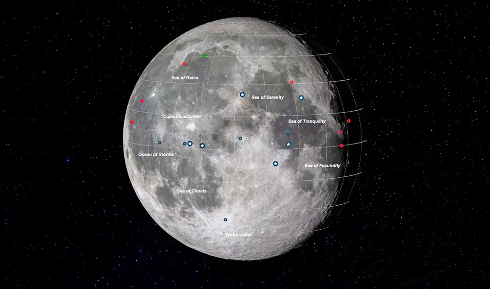 La compañía estadounidense que vende parcelas del satélite se llama Lunar Embassy y lleva funcionando desde 1980. Foto: Smithsonian Magazine La compañía estadounidense que vende parcelas del satélite se llama Lunar Embassy y lleva funcionando desde 1980. Foto: Smithsonian Magazine
