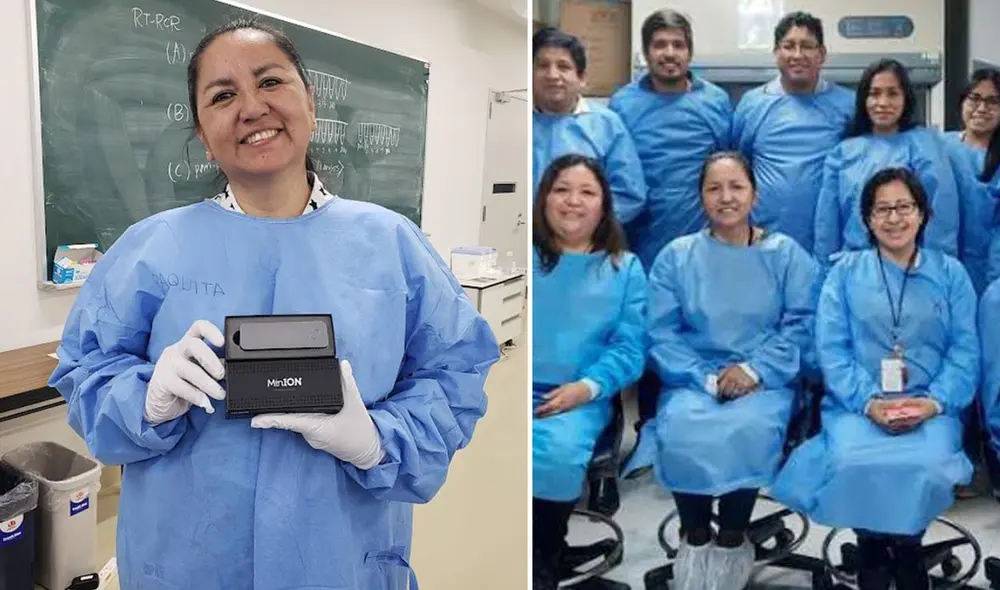 Paquita García es una científica que está buscando ayudar a la población en la lucha contra las enfermedades virales sin curas conocidas. Foto: composición La República/Andina