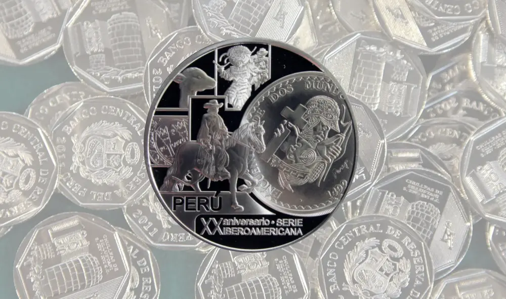 Conoce cómo luce la moneda de 1 nuevo sol de 2012 que puede valer más de 1.400 soles. Foto: composición LR/BCR/Forbes