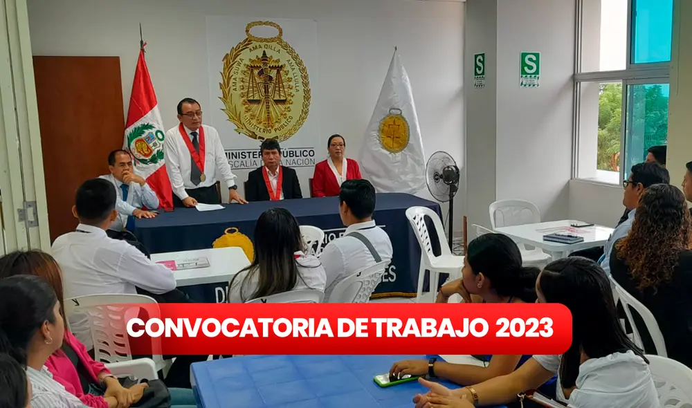 La Fiscalía ofrece 122 puestos de trabajo en diversas regiones del país. Foto: ComposiciónLR/Ministerio Público - Fiscalía de la Nación del Perú La Fiscalía ofrece 122 puestos de trabajo en diversas regiones del país. Foto: ComposiciónLR/Ministerio Público - Fiscalía de la Nación del Perú
