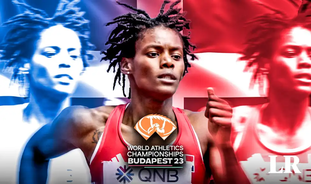 Marileidy Paulino luchará por el oro en el Centro Nacional de Atletismo de Budapest. Foto: composición de Fabrizio Oviedo / La República