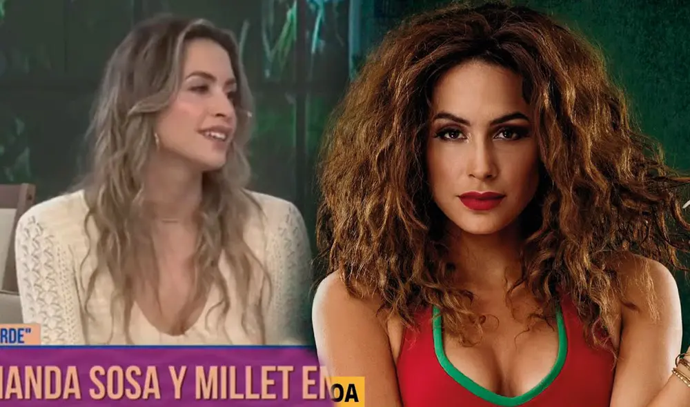 Milett Figueroa se está internacionalizando artísticamente y tiene proyectos en mente en Argentina. Foto: composición/captura TV/difusión Los Productores