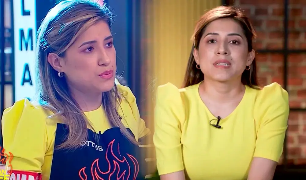 Fátima Aguilar se fue de 'El gran chef: famosos'. Foto: captura/Latina Fátima Aguilar se fue de 'El gran chef: famosos'. Foto: captura/Latina