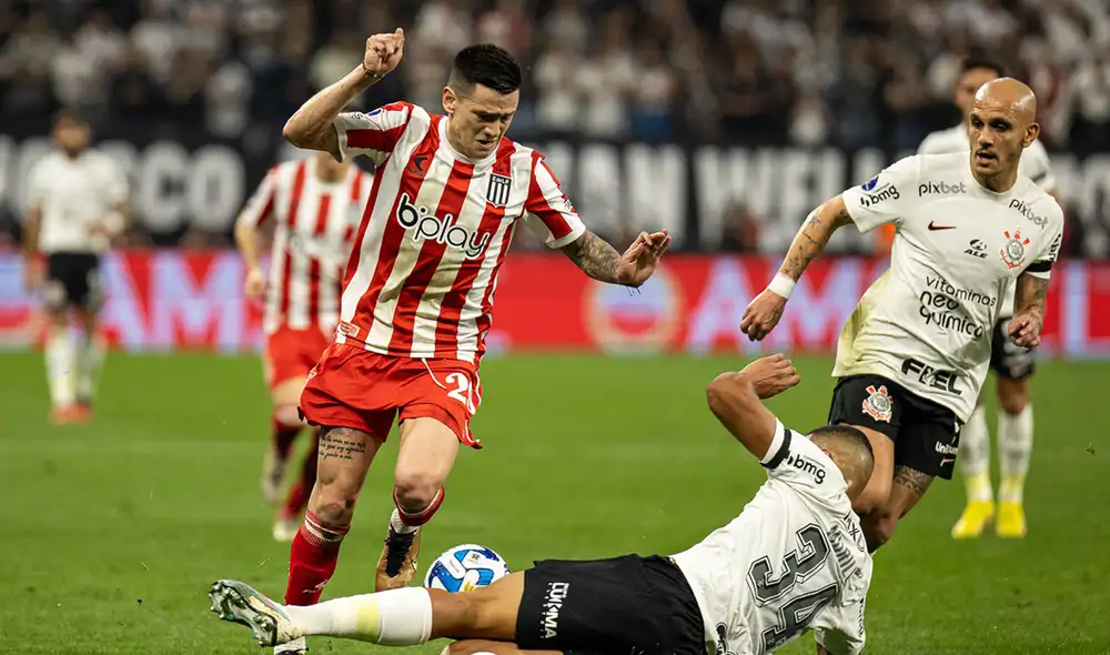 Corinthians venció 1-0 a Estudiantes en el Arena Corinthians por la Copa Sudamericana. Foto: Estudiantes