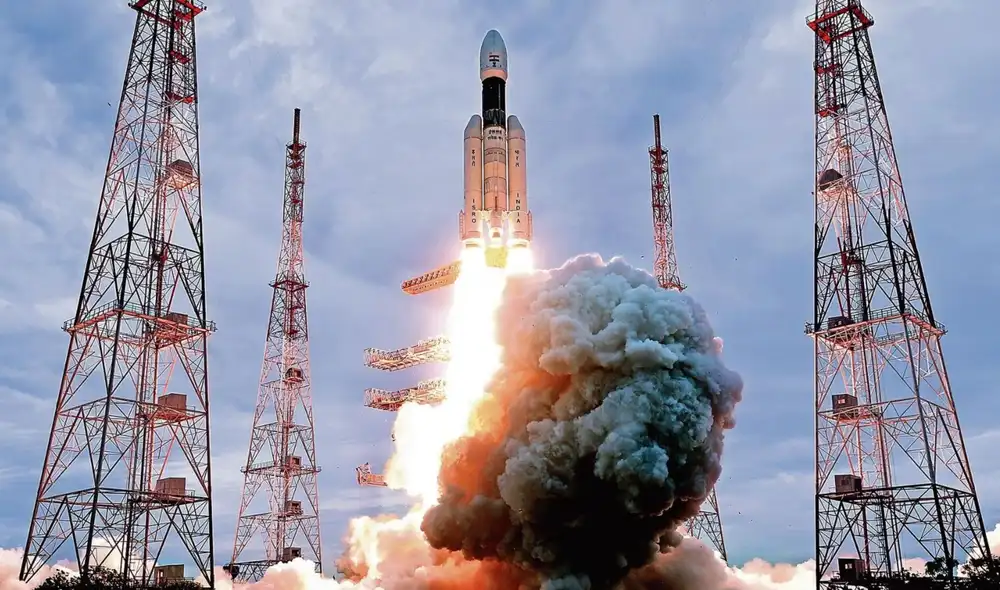 Al llegar al polo sur de la Luna, India ha superado a las grandes potencias de la industria aeroespacial, como Estados Unidos y Rusia. Foto: ISRO / Video: AFP