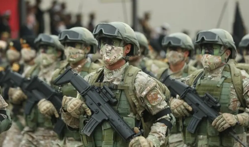 Los investigados del Ejército Peruano se encuentran con detención preliminar. Foto: Ministerio de Defensa Los investigados del Ejército Peruano se encuentran con detención preliminar. Foto: Ministerio de Defensa