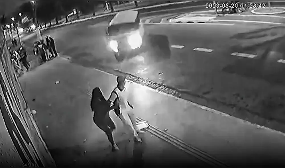 El hecho ocurrió en el barrio Itaim Paulista, en la zona este de Sao Paulo (Brasil). Foto: STB/captura