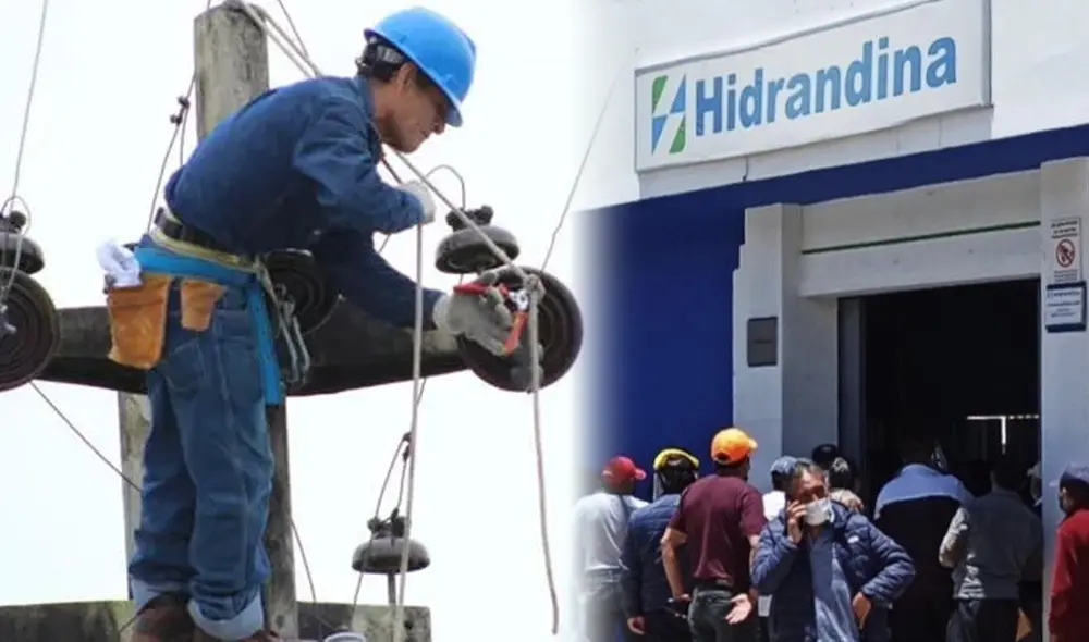 Hidrandina informó a los usuarios que están trabajando en reponer el servicio que quedó suspendido tras el incendio forestal en Áncash. Foto: composición LR/La República/Hidrandina