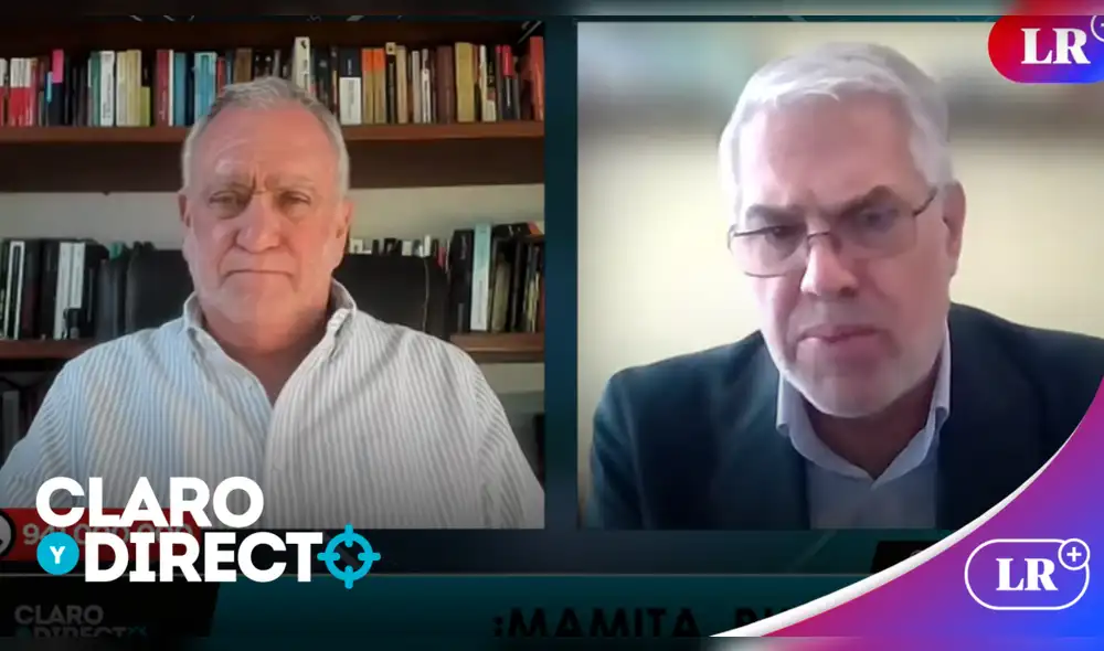 En 'Claro y Directo' Augusto Alvarez Rodrich y Gino Costa comentaron las declaraciones del ministro de Interior y del presidente de PJ sobre las reformas de seguridad de Nayib Bukele. Foto y Video: LR+