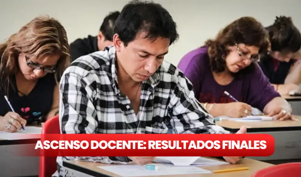 Resultados finales del concurso de Ascenso Docente son publicados este 23 de agosto por el Minedu. Foto: composición/La República Resultados finales del concurso de Ascenso Docente son publicados este 23 de agosto por el Minedu. Foto: composición/La República