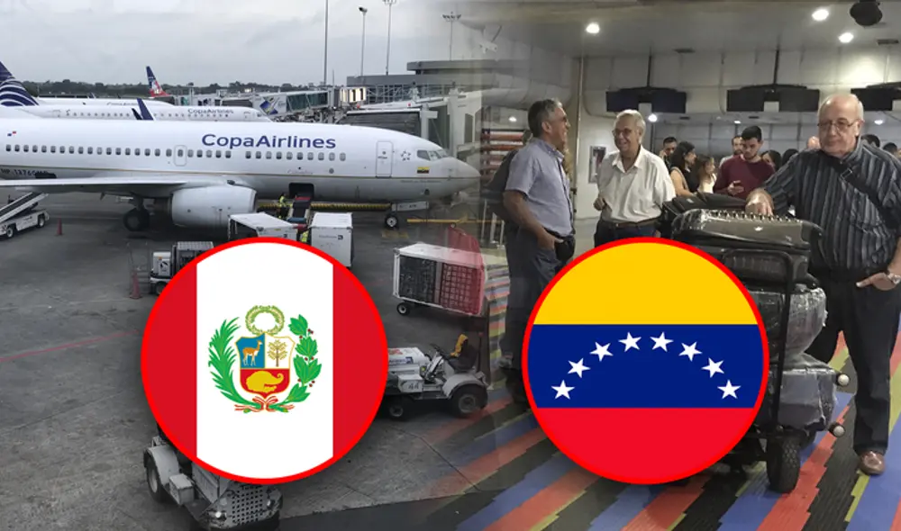 La oferta de vuelos de Lima a Caracas es menor a la demanda que tiene esta ruta con la migración venezolana. Foto: composición LR/AFP La oferta de vuelos de Lima a Caracas es menor a la demanda que tiene esta ruta con la migración venezolana. Foto: composición LR/AFP