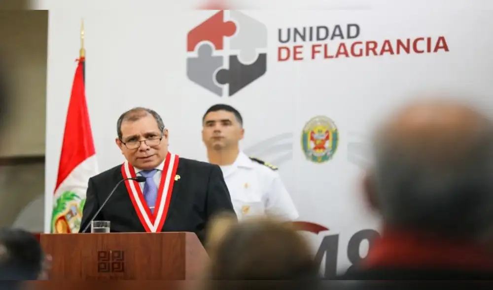 Javier Arévalo dio estas declaraciones al clausurar el II Congreso Internacional de Flagrancia. Foto: difusión Javier Arévalo dio estas declaraciones al clausurar el II Congreso Internacional de Flagrancia. Foto: difusión