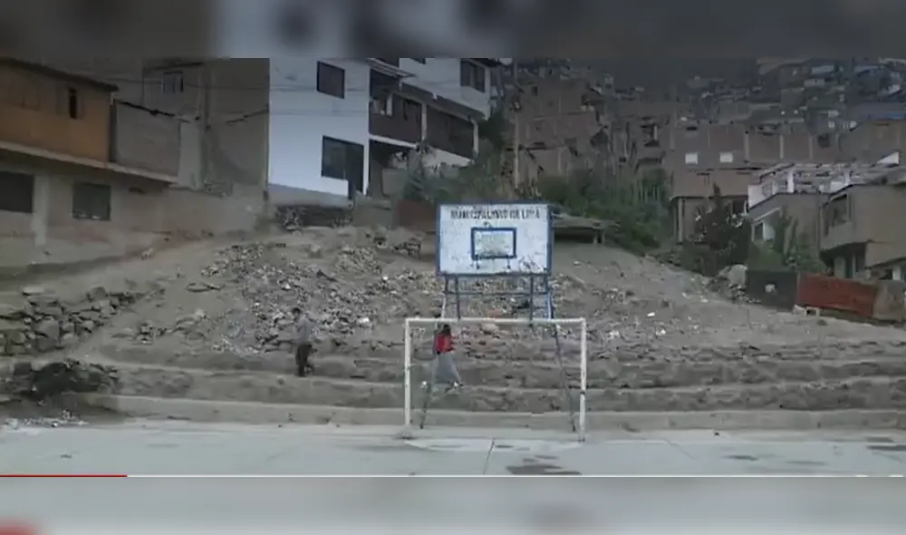 Los hechos ocurrieron en la zona de Huáscar en SJL. Foto y video: América TV Los hechos ocurrieron en la zona de Huáscar en SJL. Foto y video: América TV