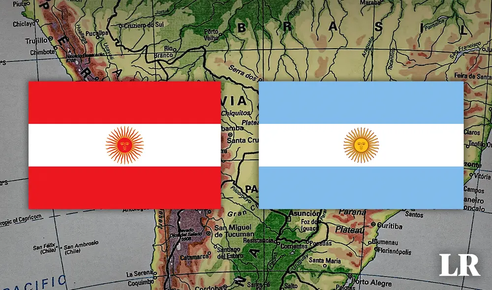 La segunda bandera del Perú fue cambiada a solo un par de meses de su creación. Foto: composición LR/Álvaro Lozano