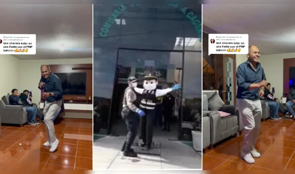 Agente de la PNP se roba la atención con su talento para el baile. Foto: composición LR/@Policía_Bailarín - Video: @Policía_Bailarín/TikTok Agente de la PNP se roba la atención con su talento para el baile. Foto: composición LR/@Policía_Bailarín - Video: @Policía_Bailarín/TikTok