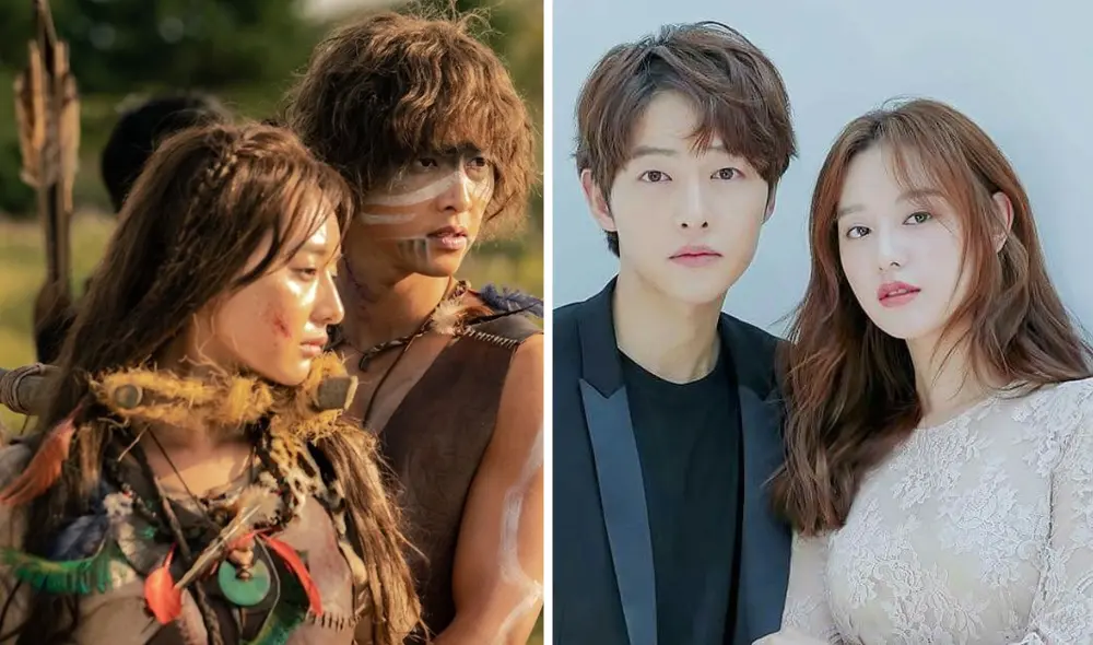 Kim Ji Won y Song Joong Ki en 'Arthdal Chronicles'. Temporada 2 sería estrenada en 2023. Foto: composición LR/tvN