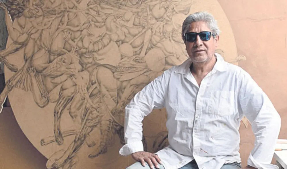 Artista Francisco Vílchez. Foto: difusión