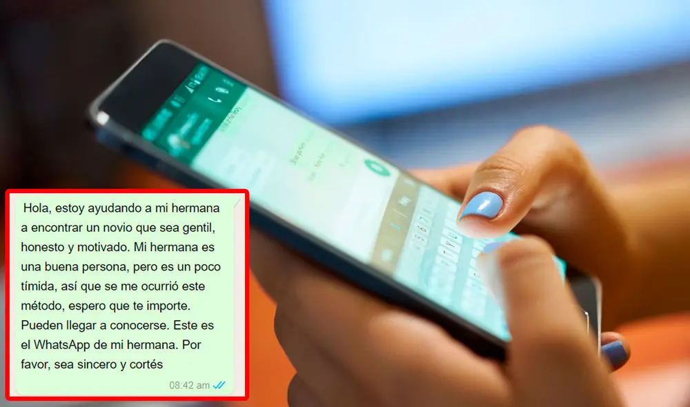 Mucha gente está recibiendo este mensaje a través de WhatsApp. Foto: Generación Digital
