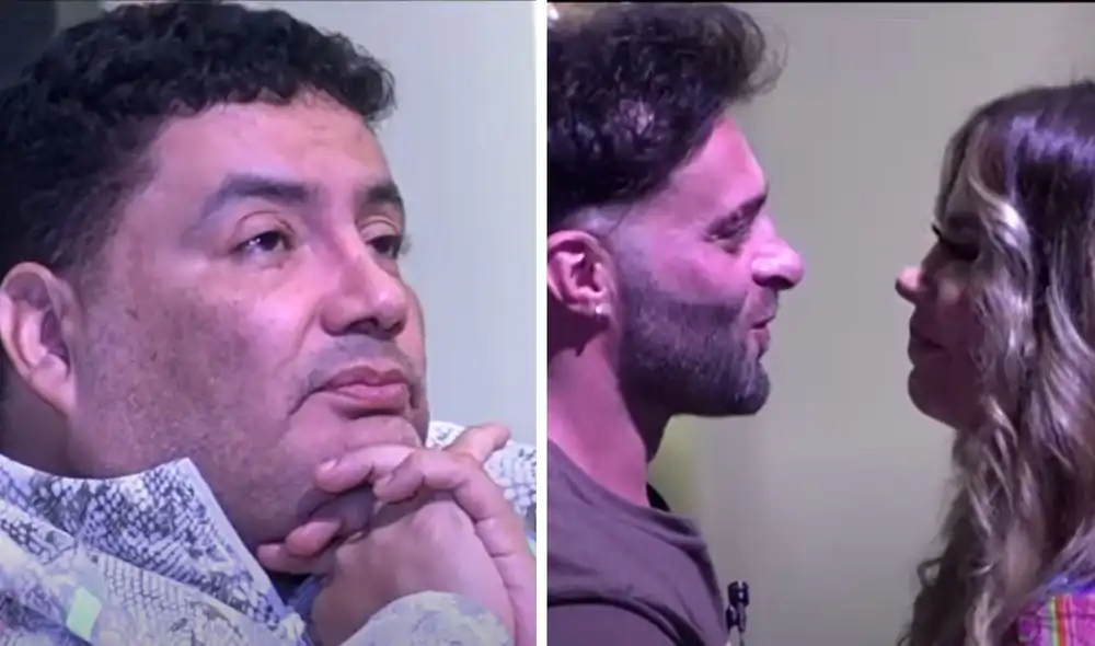 Personajes de la farándula jugaron a la botella borracha en 'La casa de Magaly'. Foto: composición LR/Capturas de ATV - Video: ATV