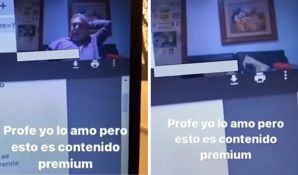 El profesor tomó la situación con mucha calma. Foto: composición LR/TikTok/@tuchinito.es El profesor tomó la situación con mucha calma. Foto: composición LR/TikTok/@tuchinito.es