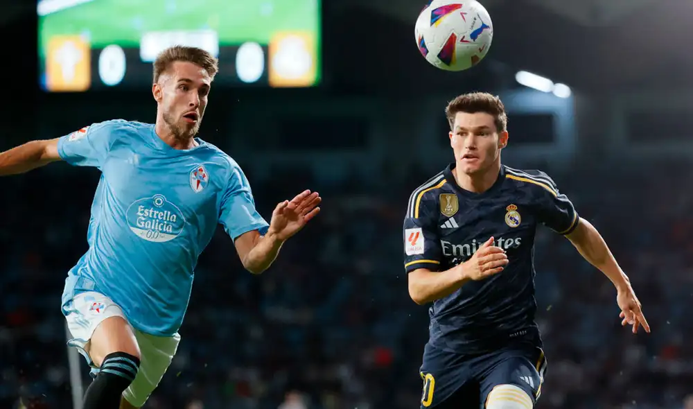 Real Madrid enfrentó a Celta de Vigo por LaLiga en Balaídos. Foto: EFE Real Madrid enfrentó a Celta de Vigo por LaLiga en Balaídos. Foto: EFE