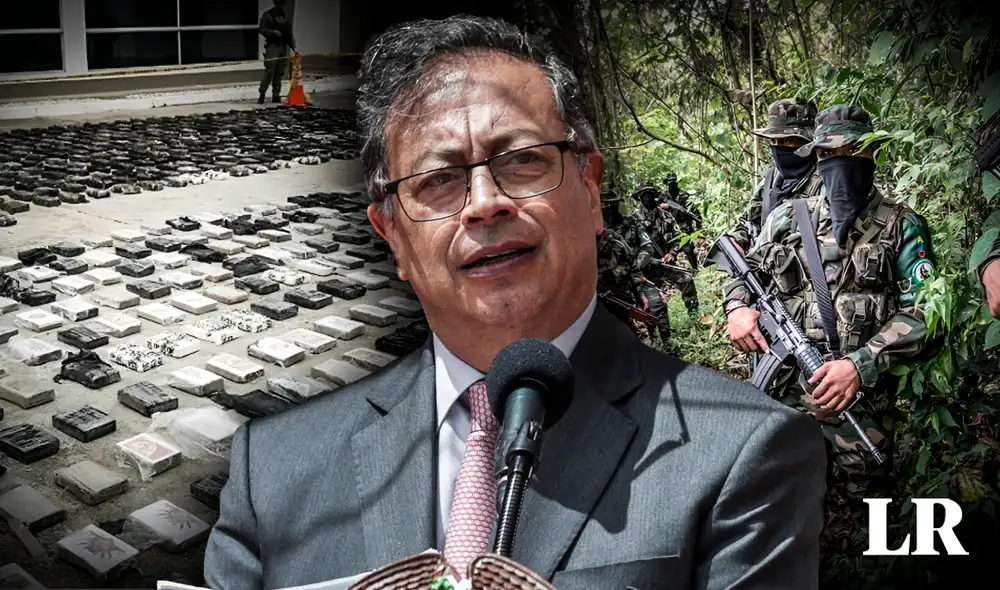"Se hará una ley de la reconciliación nacional para que todos aquellos y aquellas que hayan sido incursos en la ilicitud", dijo Gustavo Petro. Foto: composición de Fabrizio Oviedo/La República/AFP/Washigton Post - Video: @cablenoticias/YouTube