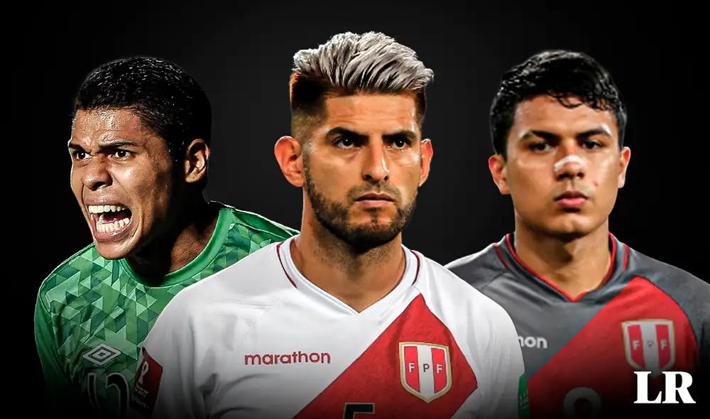 Para el inicio de las Eliminatorias 2026, Reynoso decidió no llamar a Angelo Campos, Carlos Zambrano ni a Jairo Concha por diversos motivos. Foto: composición de Gerson Cardoso/La República