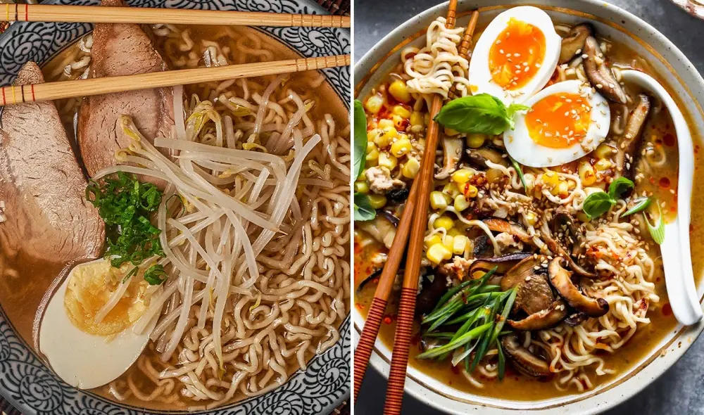 ¿Aún no has probado ramen y quieres escoger un buen sabor? Esta lista te puede ayudar. Foto: composición LR Izakaya/Dishing Out Health