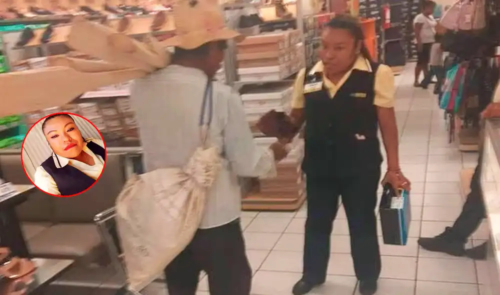 La trabajadora se ganó el cariño de los usuarios en las redes sociales por su noble gesto. Foto: composición de LR/@Fernandonovell/Facebook La trabajadora se ganó el cariño de los usuarios en las redes sociales por su noble gesto. Foto: composición de LR/@Fernandonovell/Facebook