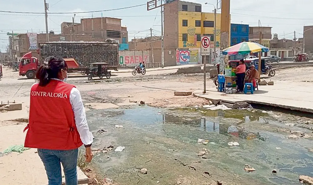 Urgen medidas. Sistema de desagües presenta múltiples problemas en José Leonardo Ortiz. Foto: difusión Urgen medidas. Sistema de desagües presenta múltiples problemas en José Leonardo Ortiz. Foto: difusión
