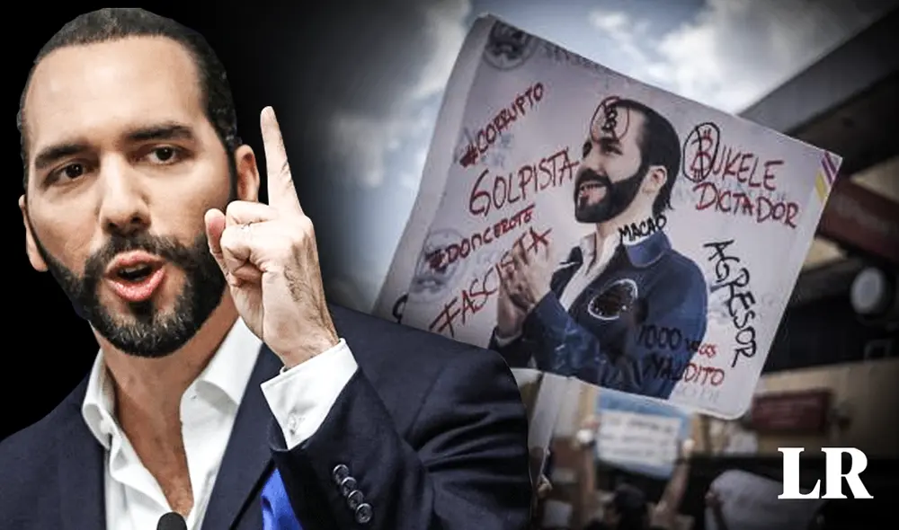 Bukele fue ratificado recientemente como candidato del partido Nuevas Ideas. Foto: composición de Fabrizio Oviedo/La República/EFE