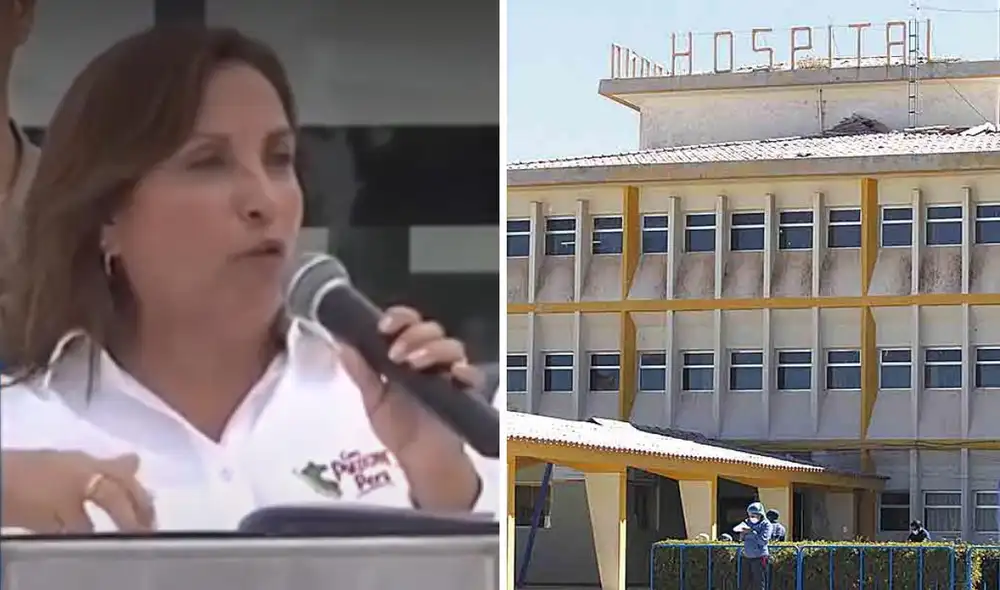 Dina Boluarte dice que los hospitales realizan malas prácticas para beneficiar a las clínicas. Foto: composición LR/capturas de Canal N - Video: Canal N Dina Boluarte dice que los hospitales realizan malas prácticas para beneficiar a las clínicas. Foto: composición LR/capturas de Canal N - Video: Canal N