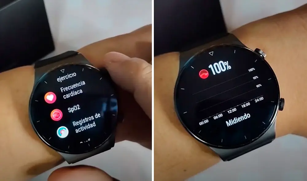 Además de la saturación, los smartwatches pueden medir tu frecuencia cardíaca. Foto: composición LR/Juan José López Cuya/La República